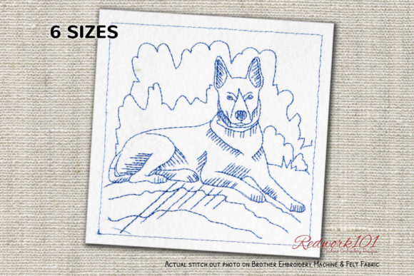 Australian Kelpie Dog Design