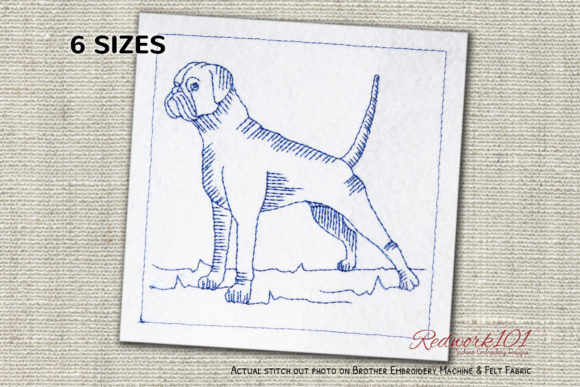 Boxer Dog Bluework Review