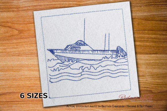 Cuddy Cabins Boat Embroidery