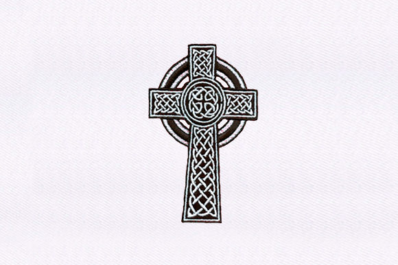 Detailed Cross Embroidery Design